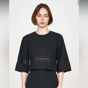 Mirth Sintra Top in black
